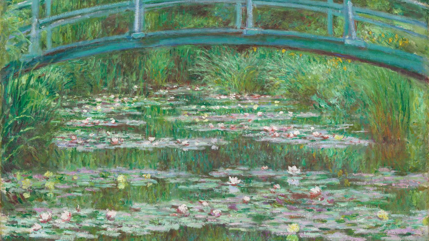 Il ponte giapponese, Monet 1899