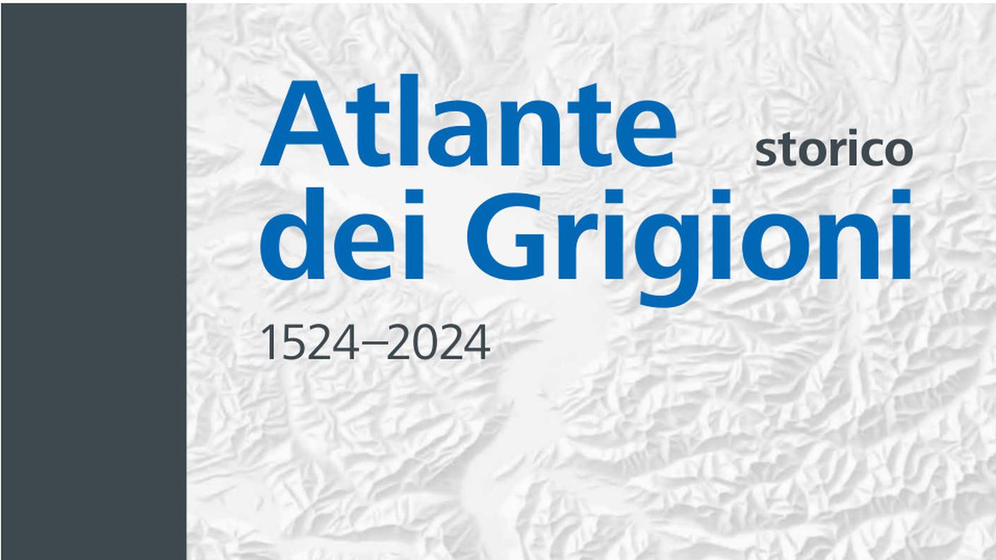 "Atlante storico dei Grigioni" Armando Dadò editore, (dettaglio di copertina)
