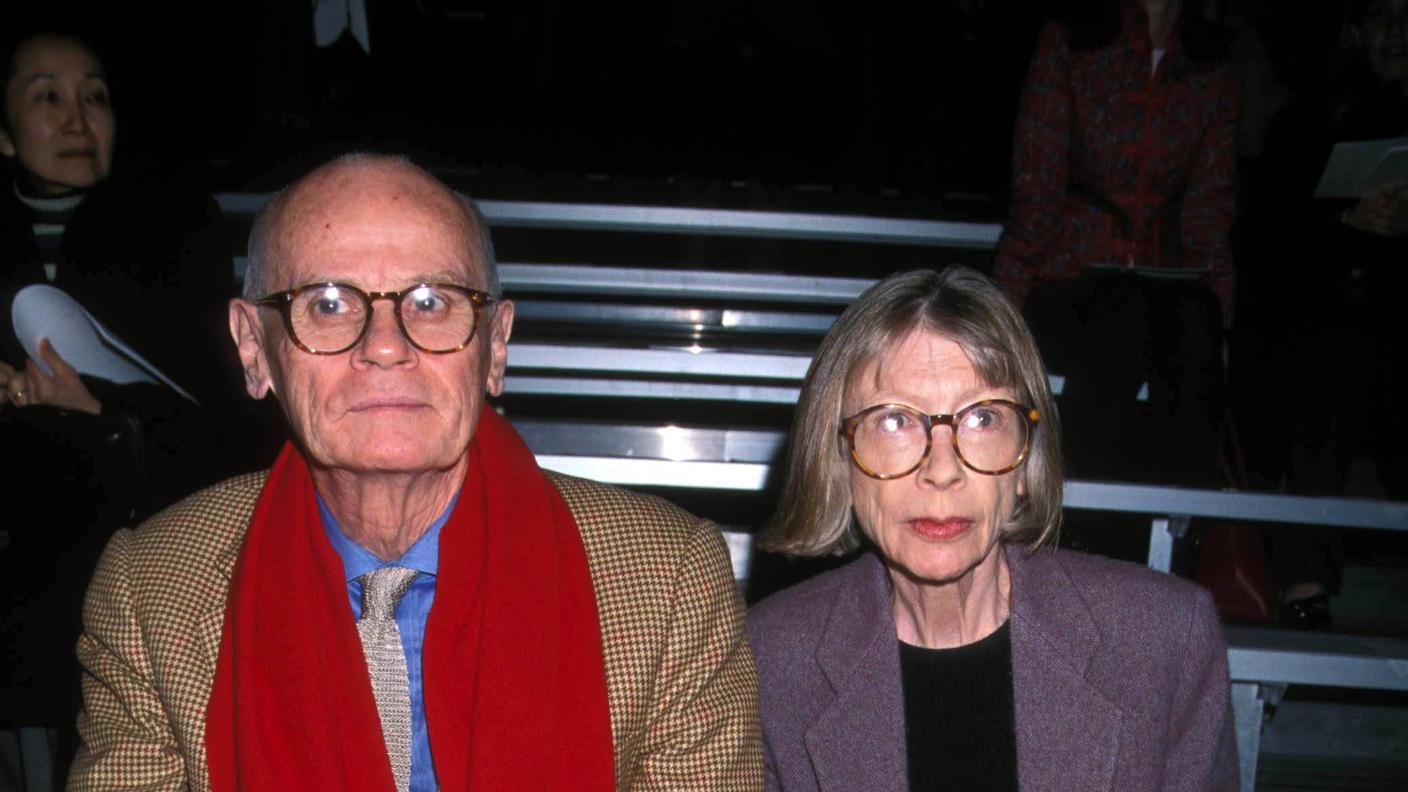 Joan Didion e del marito John Gregory Dunne