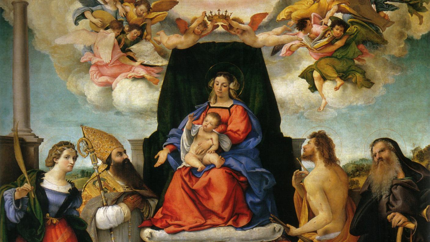 "Chiesa di Santo Spirito" Lorenzo Lotto