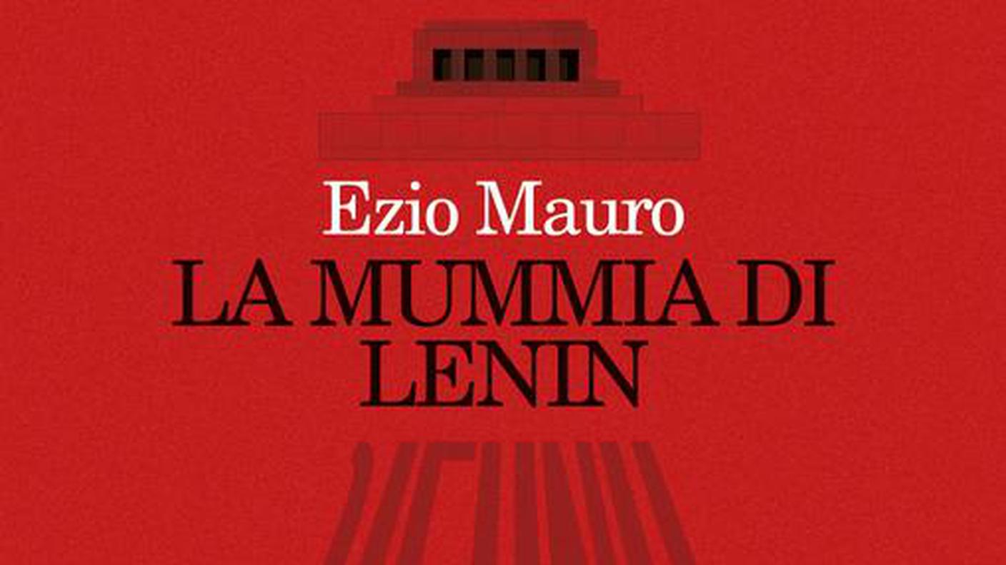 "La mummia di Lenin" di Ezio Mauro, Feltrinelli, (dettaglio di copertina)