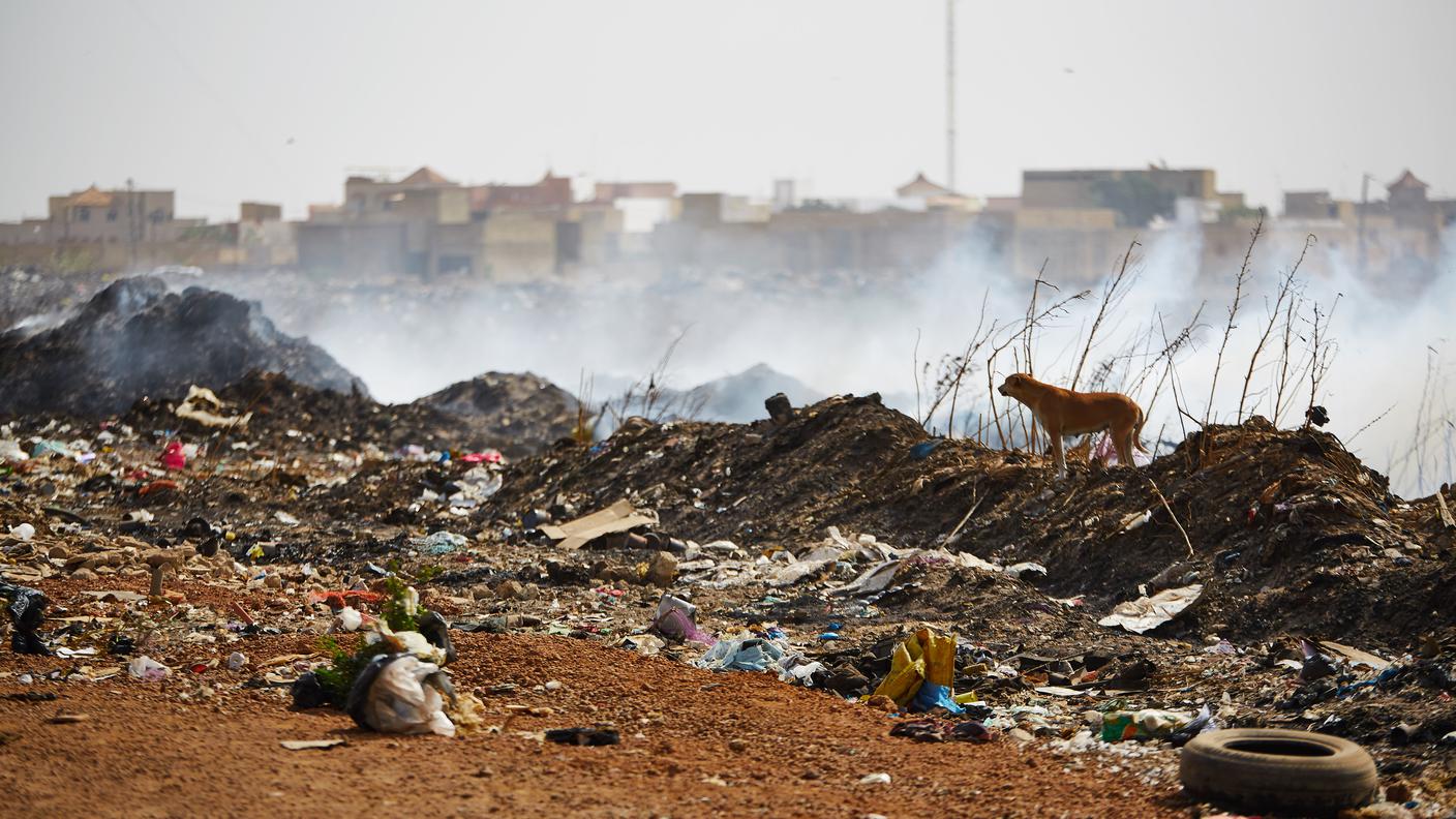 landfill in Senegal