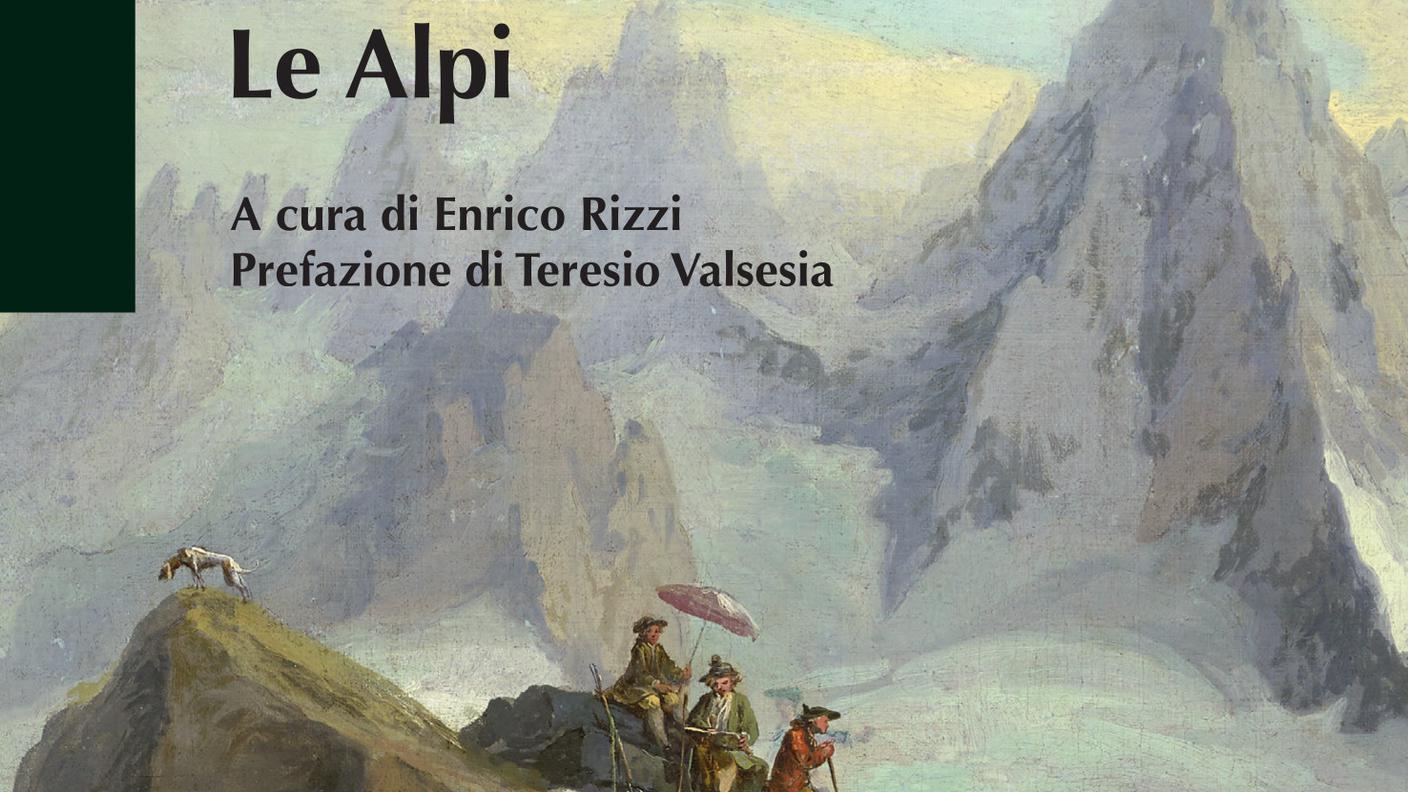 "Le Alpi" di Albrecht von Haller, Armando Dadò Editore (dettaglio di copertina)