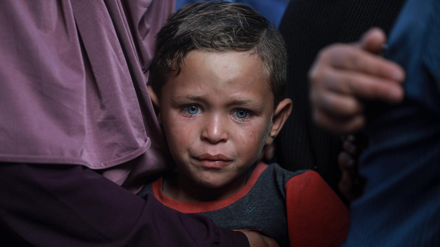 bambino guerra gaza