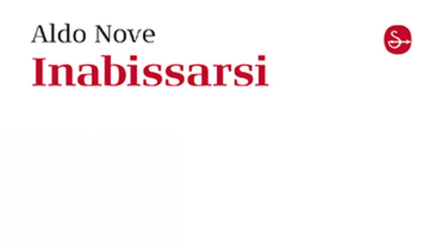 "Inabissarsi" di Aldo Nove, Il Saggiatore (dettaglio di copertina)