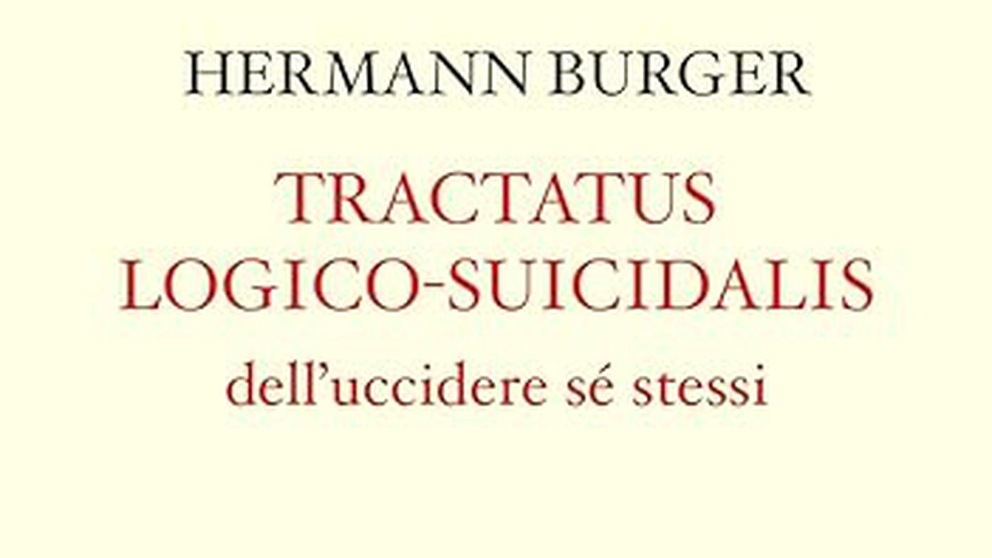"Hermann Burger – Tractatus logico-suicidalis" di Hermann Burger, traduzione di Anna Ruchat, Portatori d'acqua (dettaglio di copertina)