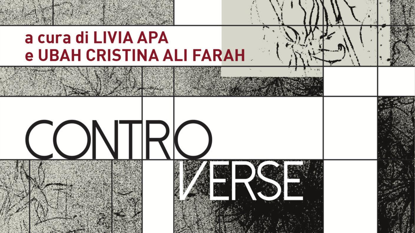"Controverse. Scrivere in diaspora, poetiche del divenire" di Livia Apa e Ubah Cristina Ali Farah, Capovolte (dettaglio di copertina)