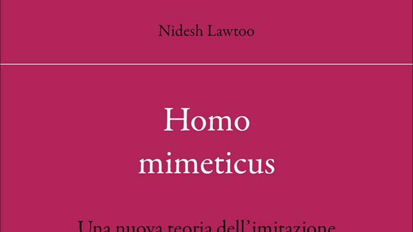 "Homo mimeticus" di Nidesh Lawtoo, Carocci Editore (dettaglio di copertina)