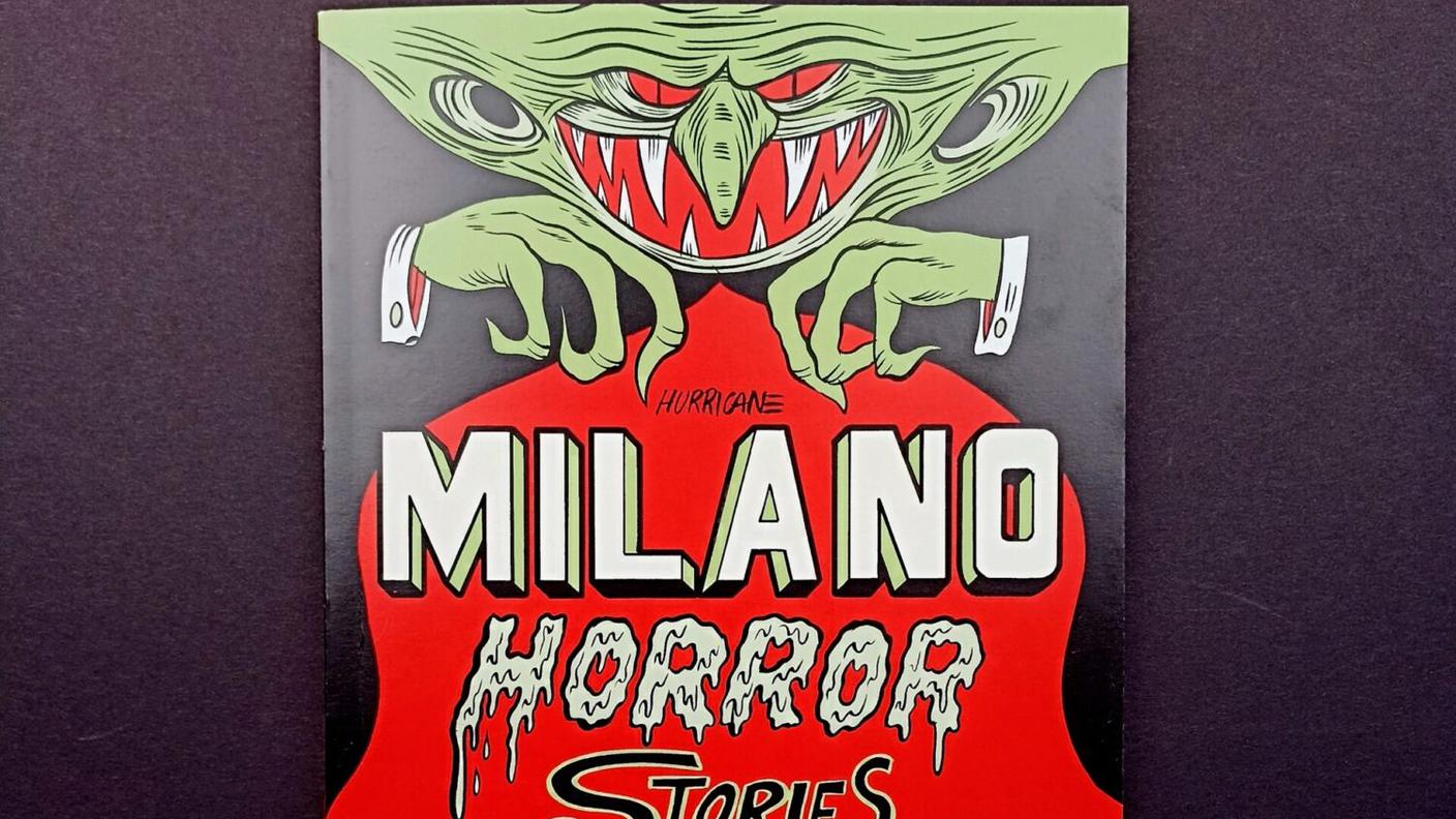 "Milano Horror Stories. Incubi dalla rigenerazione urbana" di Ivan Manuppelli, AFA, (dettaglio di copertina)