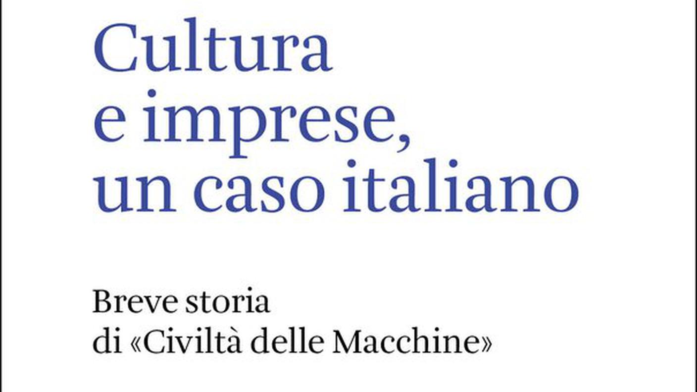 "Cultura e imprese, un caso italiano. Breve storia di «Civiltà delle Macchine»" di Marco Ferrante, Quodlibet (dettaglio di copertina)