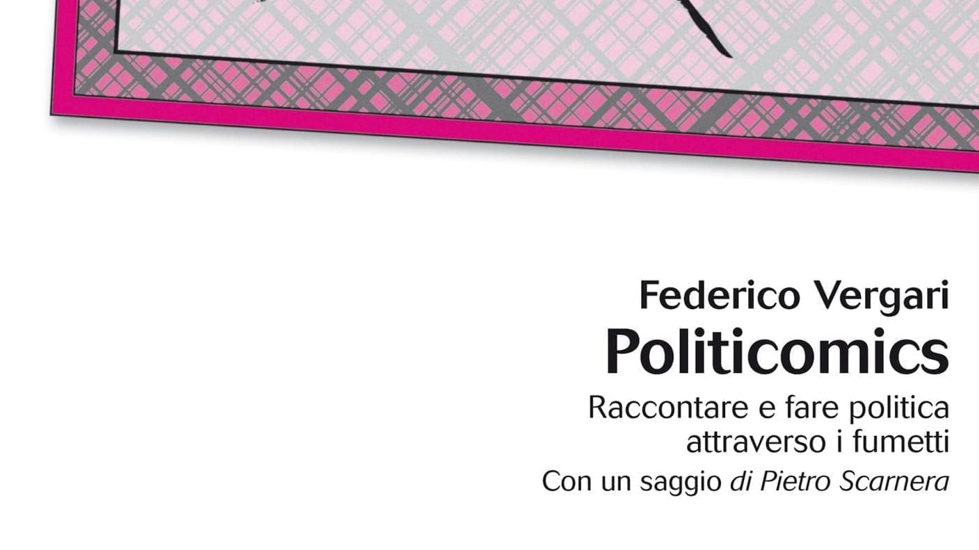 "Politicomics" di Federico Vergari, Tunué (dettaglio di copertina)