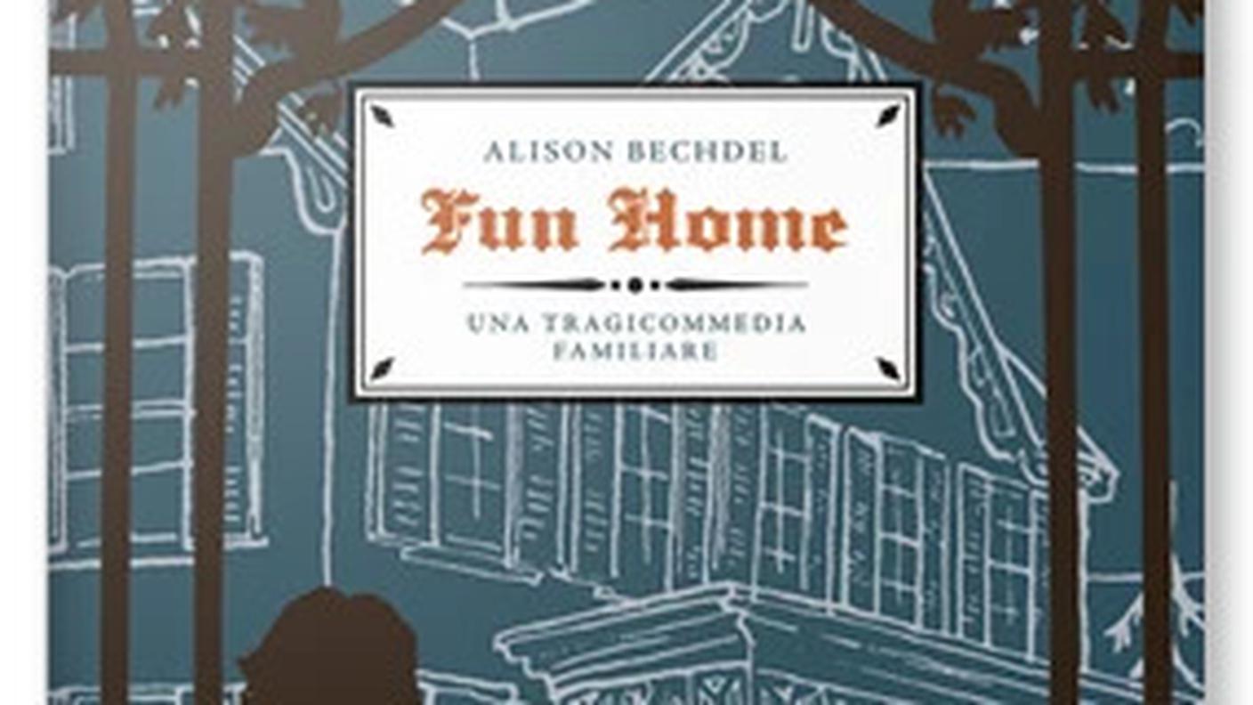 "Fun Home" di Alison Bechdel, Rizzoli Editore (dettaglio di copertina)