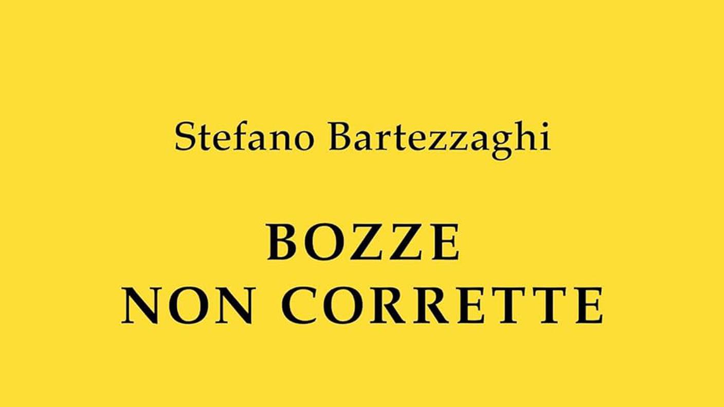"Bozze non corrette" di Stefano Bartezzaghi, Mondadori (dettaglio di copertina)