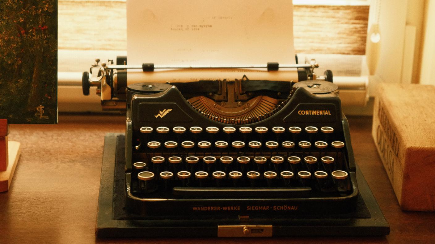 macchina da scrivere