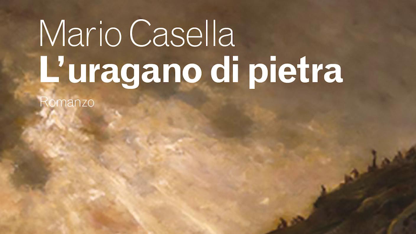 "L'uragano di pietra" di Mario Casella, Gabriele Capelli Editore (dettaglio di copertina)