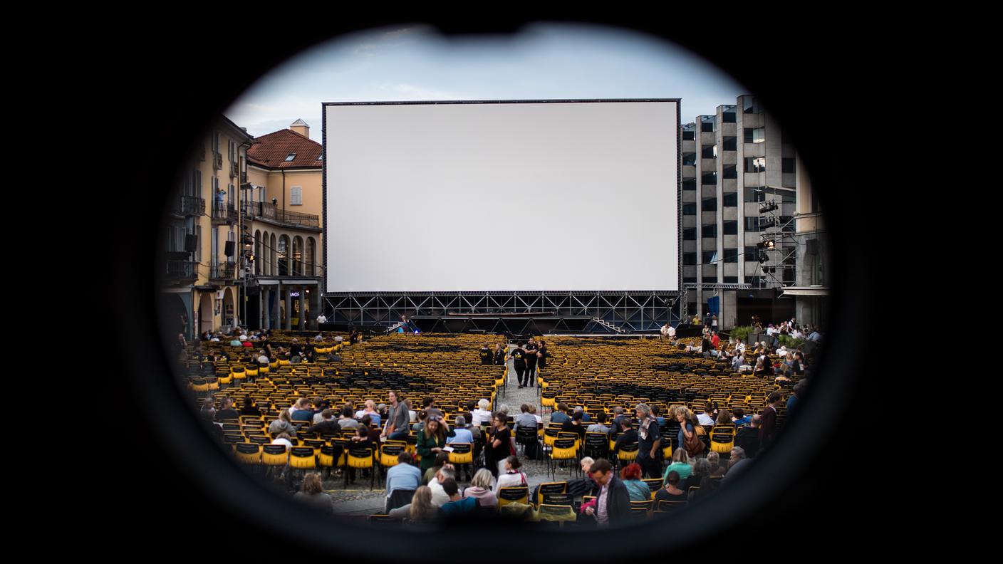 Schermo Piazza Grande Film festival Locarno 