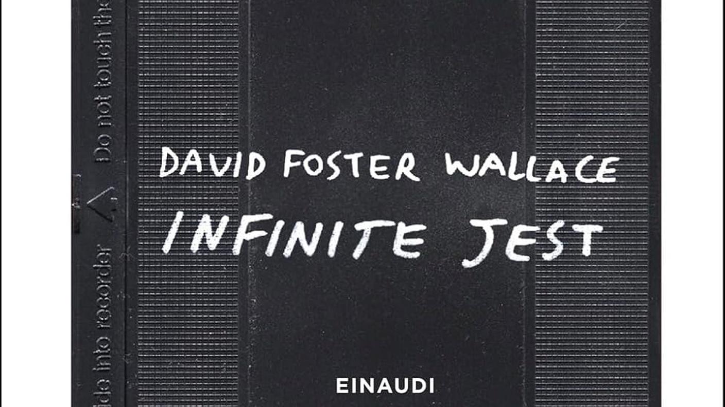 "Infinite Jest" di David Foster Wallace, Giulio Einaudi editore (dettaglio di copertina)