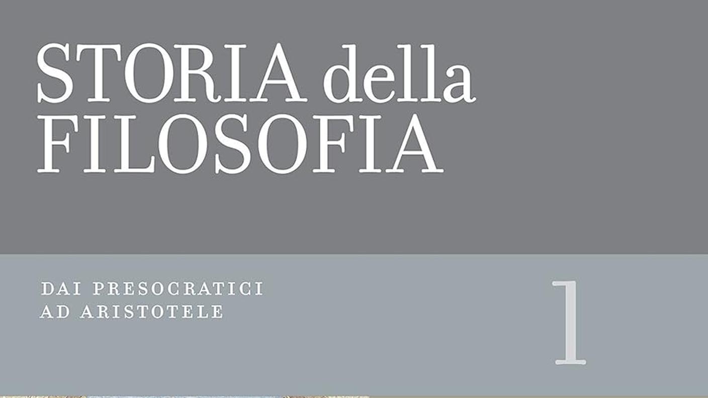 "Storia della Filosofia" di Giovanni Reale e Dario Antiseri, Bompiani editore (dettaglio di copertina).
