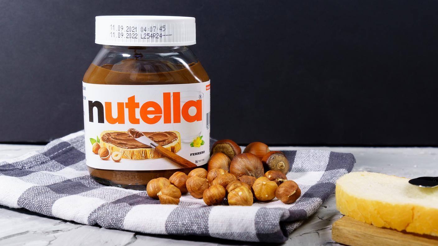 Nutella e nocciole