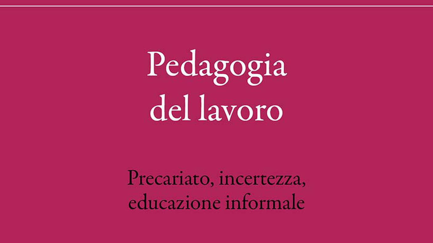 "Pedagogia e lavoro" di Simone Romeo, Carocci  (dettaglio di copertina)
