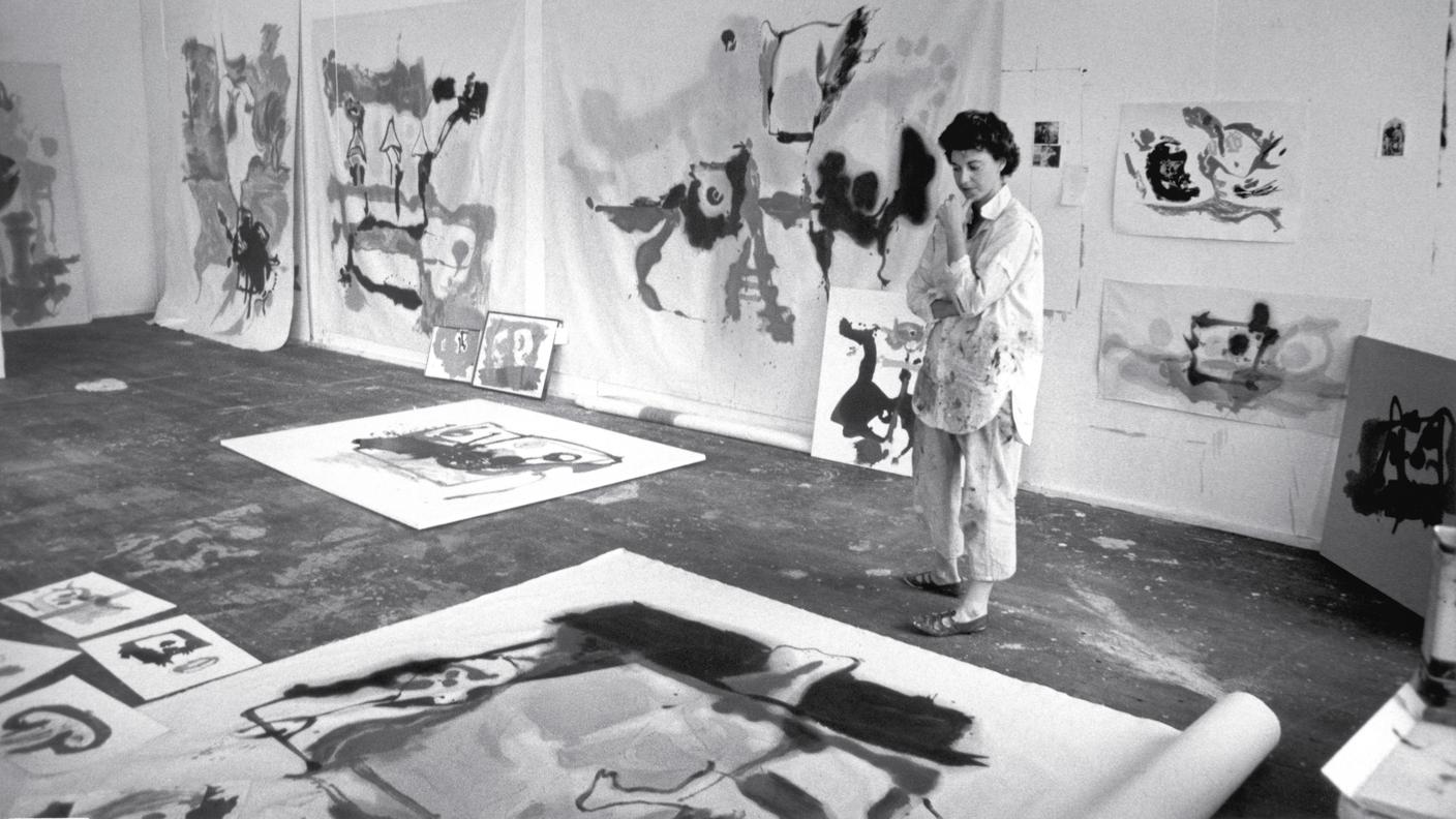 Helen Frankenthaler 1961 Kunstmuseum Basel