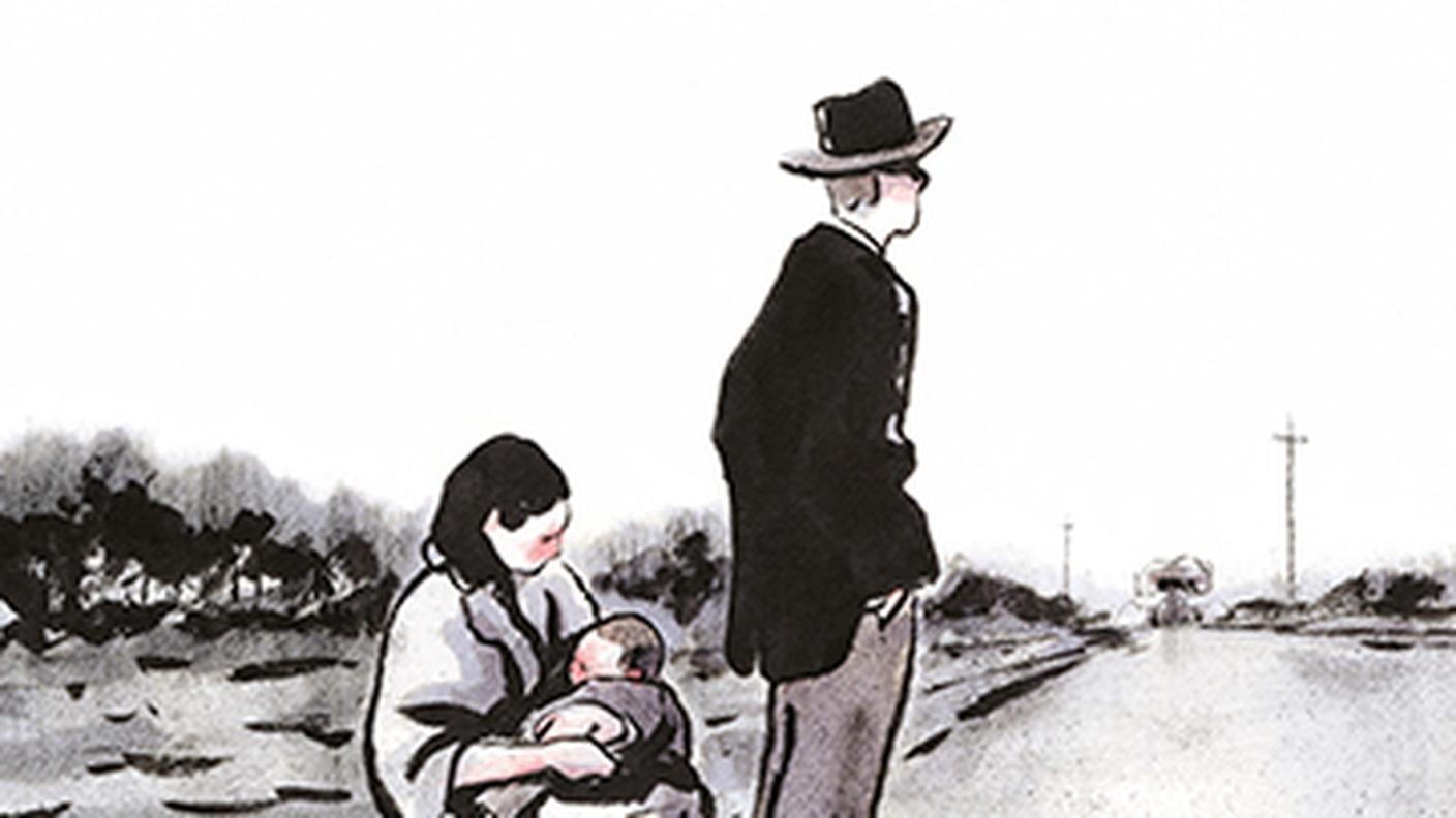 "John Steinbeck. I nomadi" traduzione di Francesca Cosi e Alessandra Repossi, Il Saggiatore (copertina)
