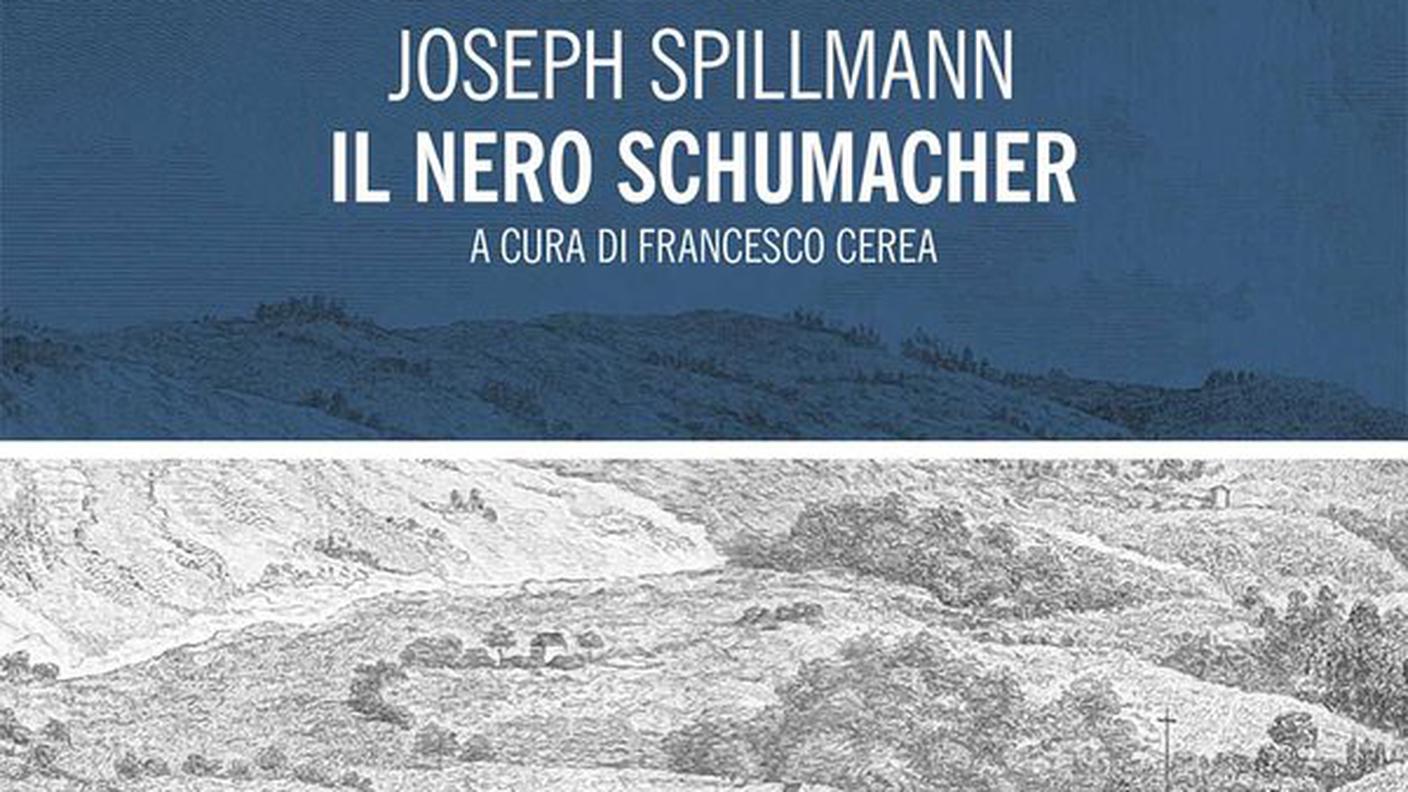"Il Nero Schumacher" di Joseph Spillmann, Mimesis Edizioni (dettaglio di copertina)