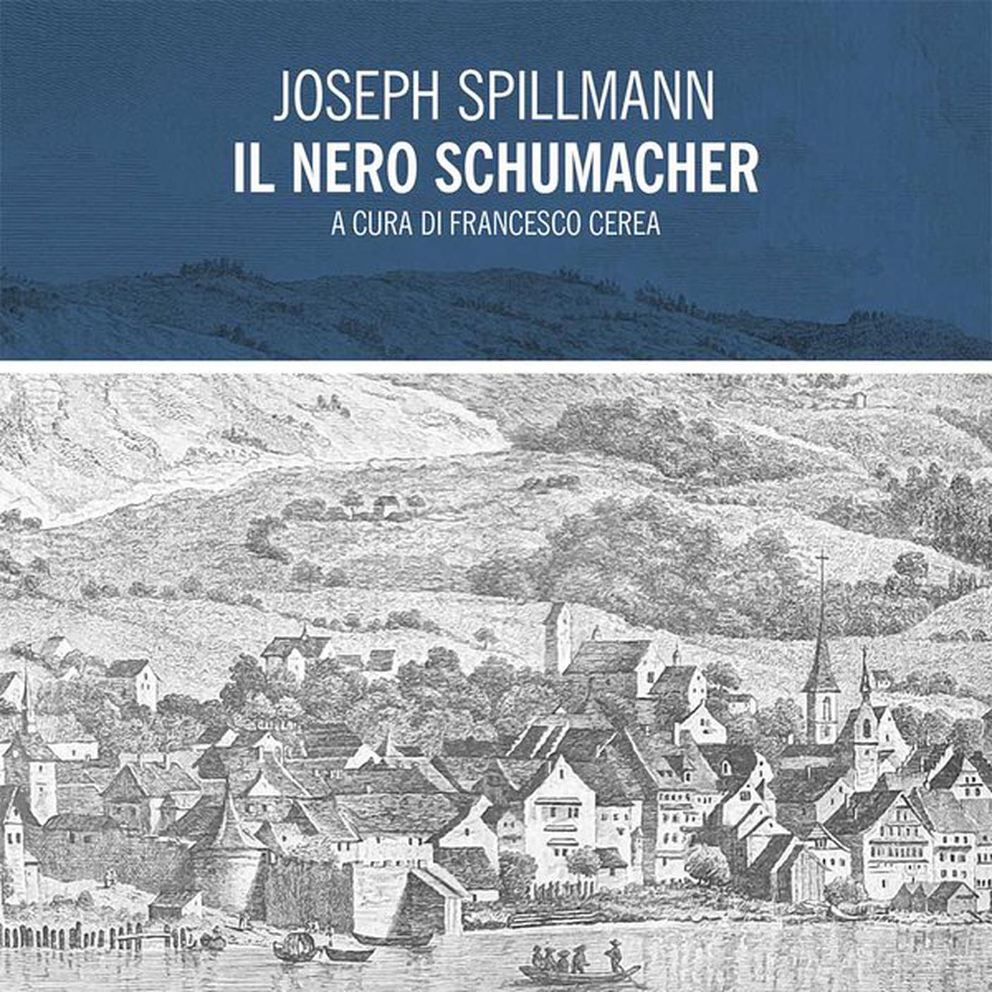 "Il Nero Schumacher" di Joseph Spillmann, Mimesis Edizioni (dettaglio di copertina)