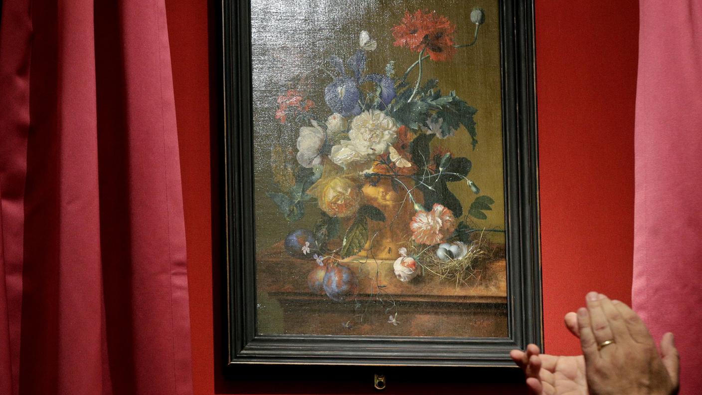 Il Vaso di fiori di Jan van Huysum