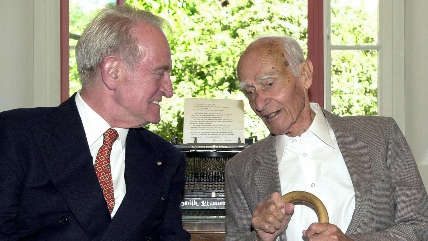 Johannes Rau e Heiner Hesse