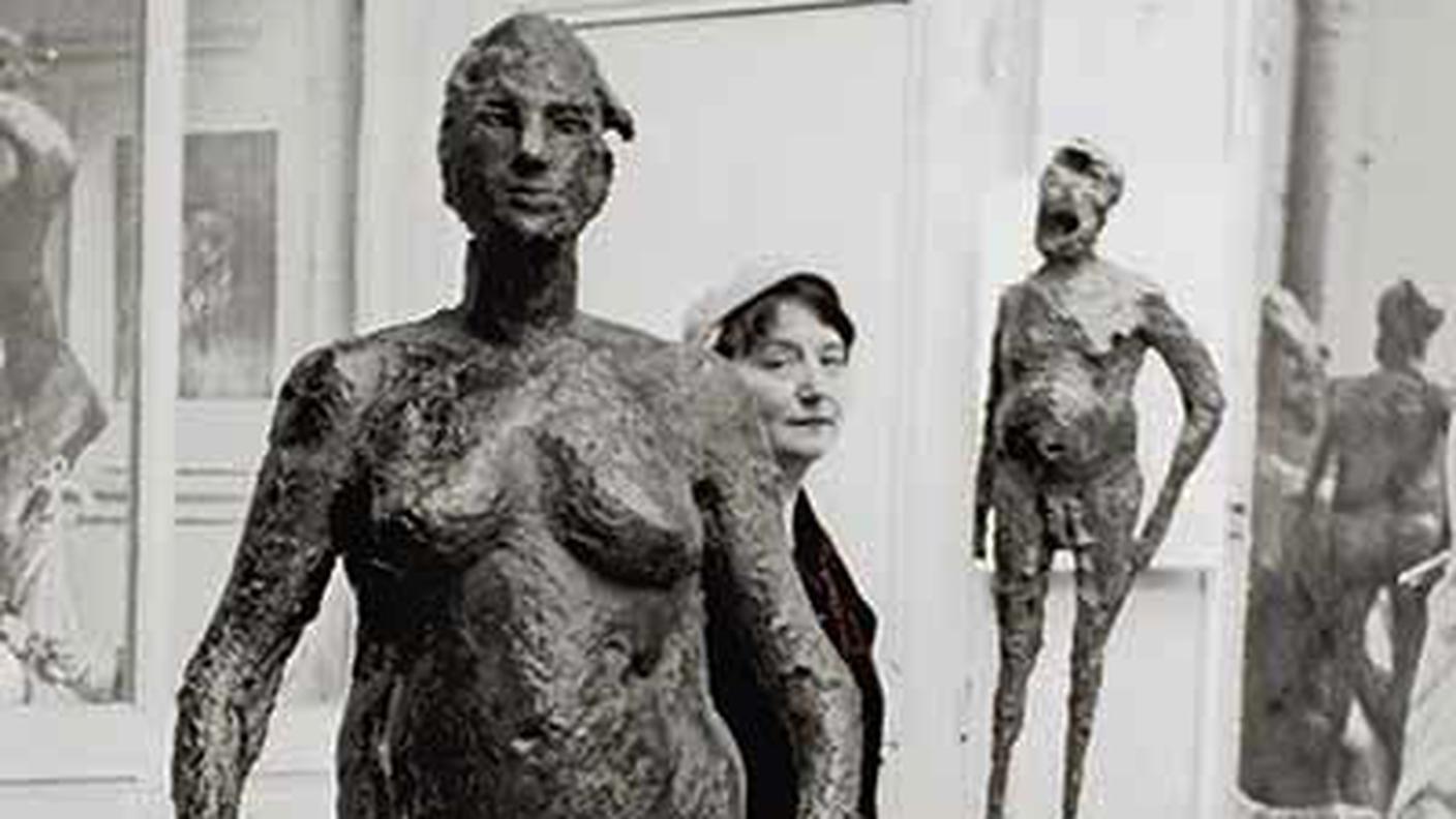 Scultura omaggio a Germaine Richier, foto presa dal sito ufficiale del Centre Pampidou