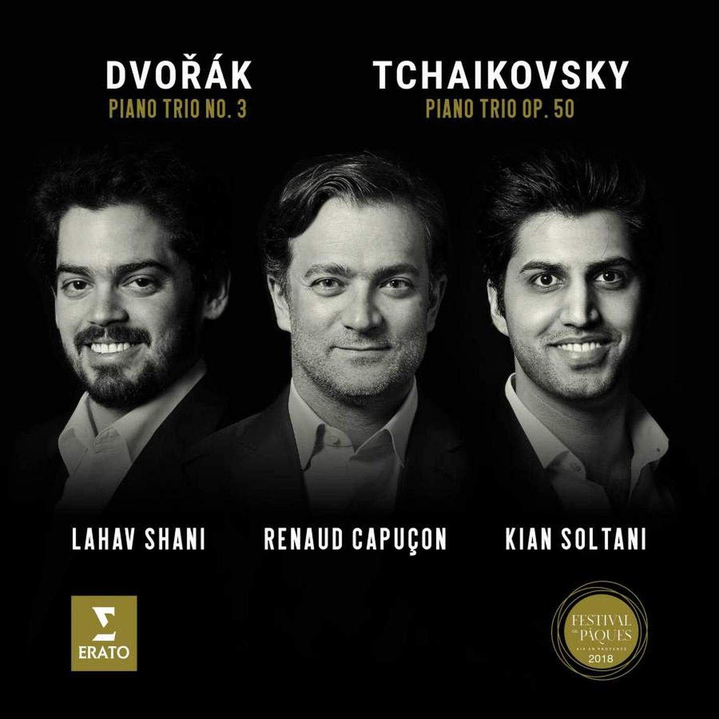 Tchaikovsky: Piano Trio, Op. 50, ERATO (dettaglio copertina)
