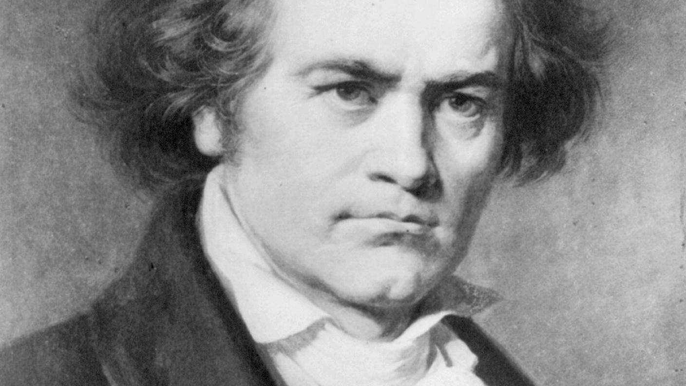 Ritratto di Beethoven eseguito da Carl Jaeger