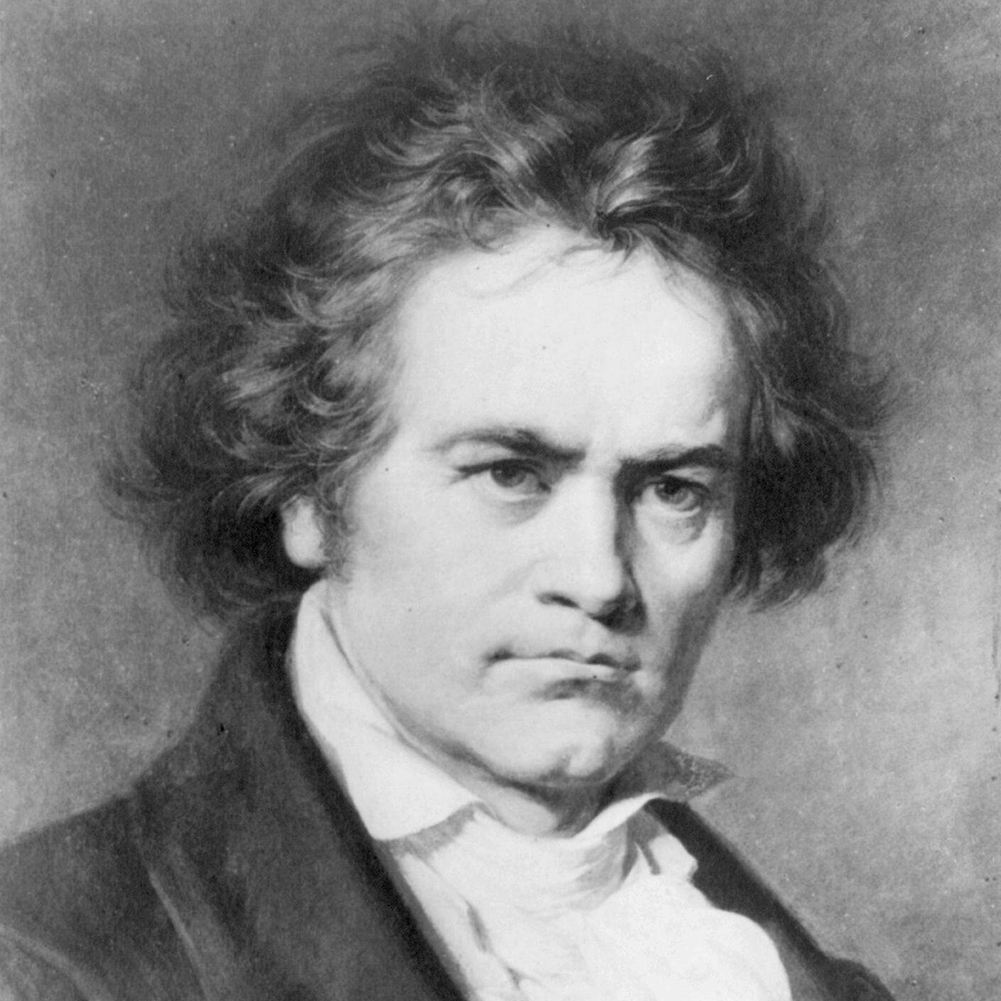 Ritratto di Beethoven eseguito da Carl Jaeger