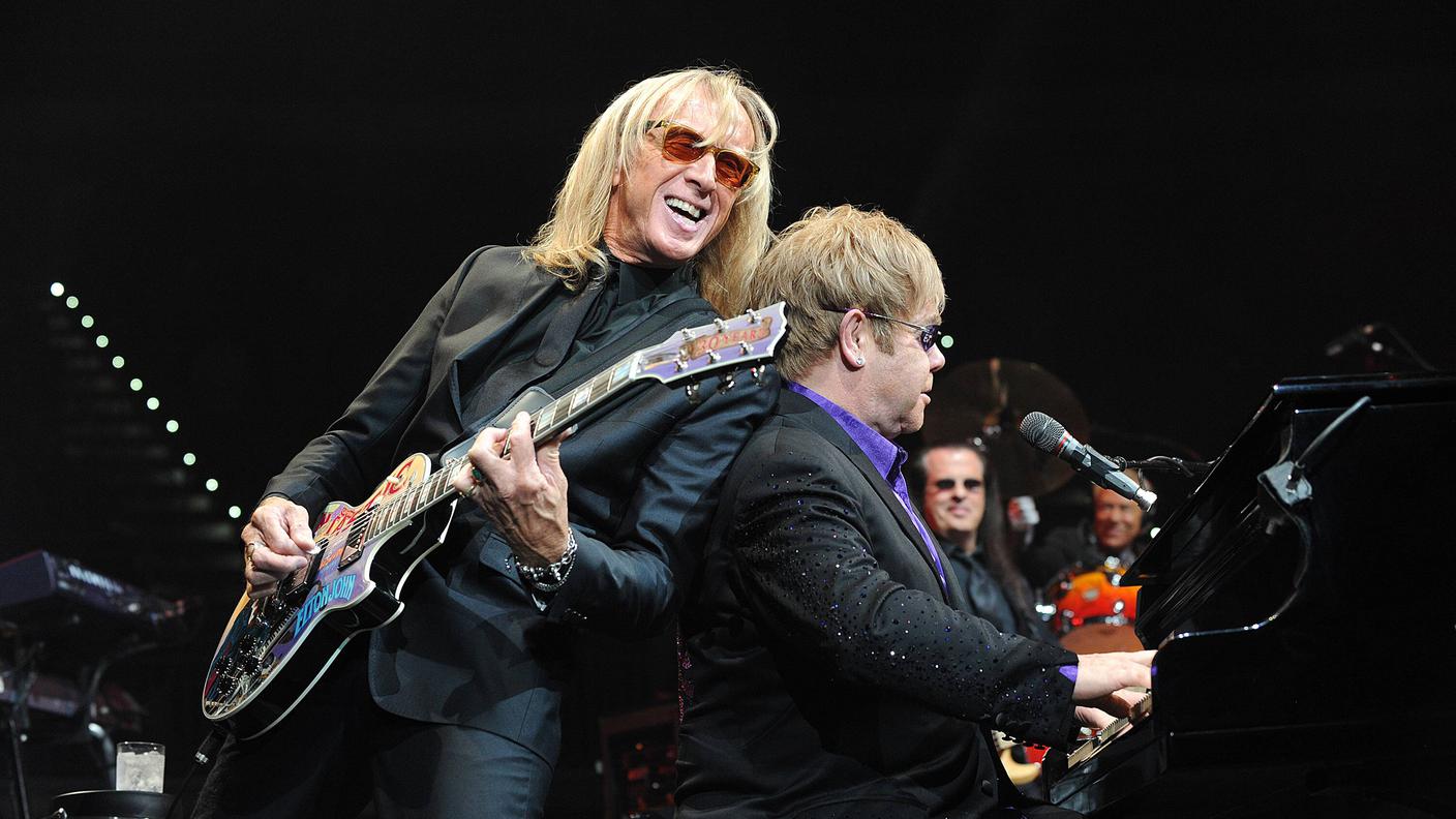 Davey Johnstone e Elton John