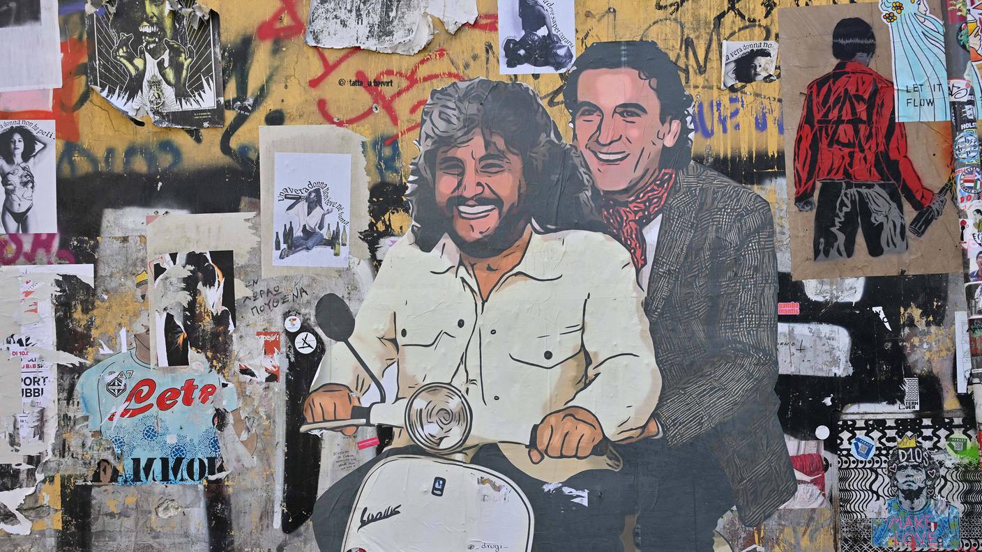 Pino Daniele e Massimo Troisi