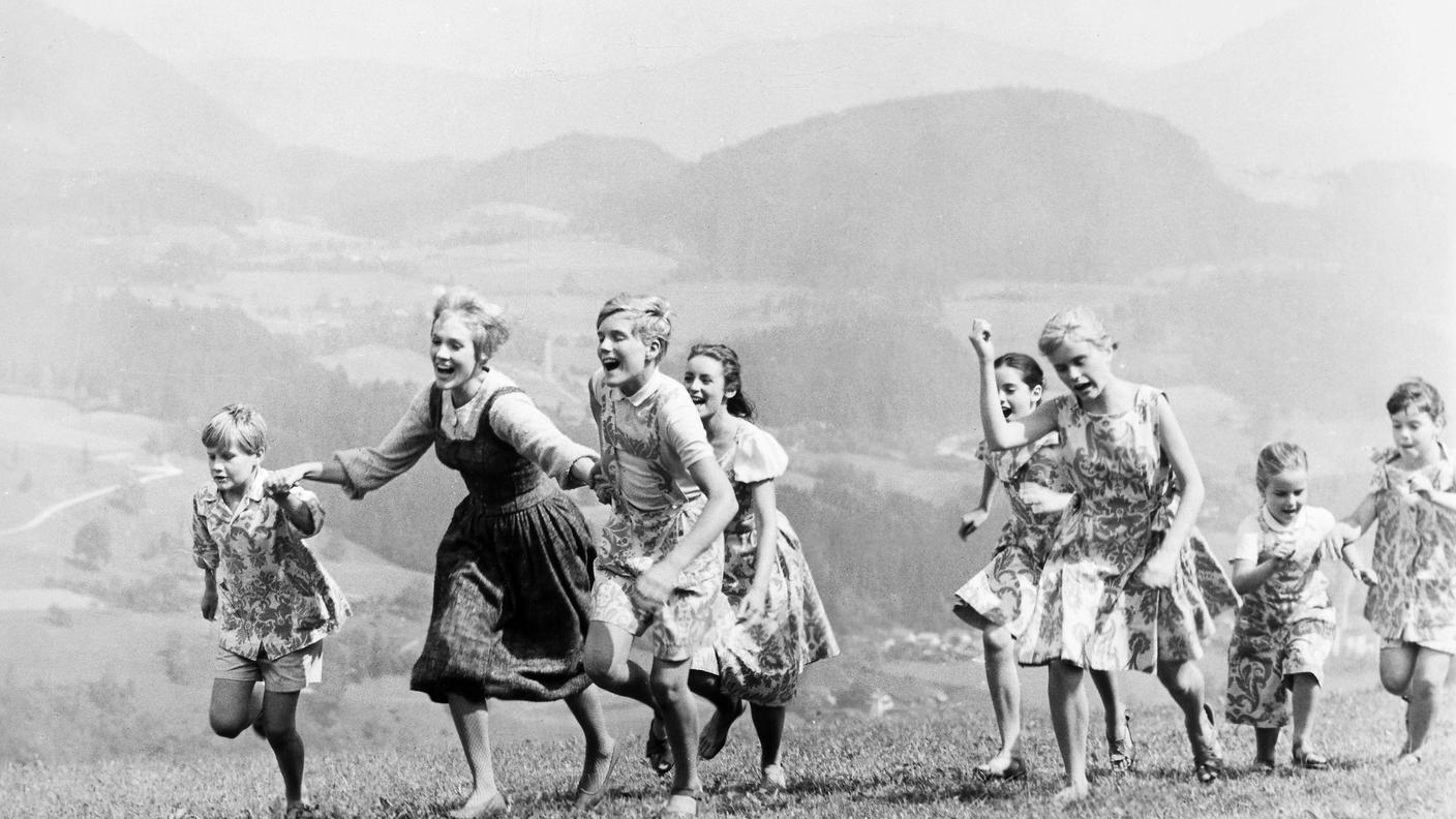 Julie Andrews in The sound of music