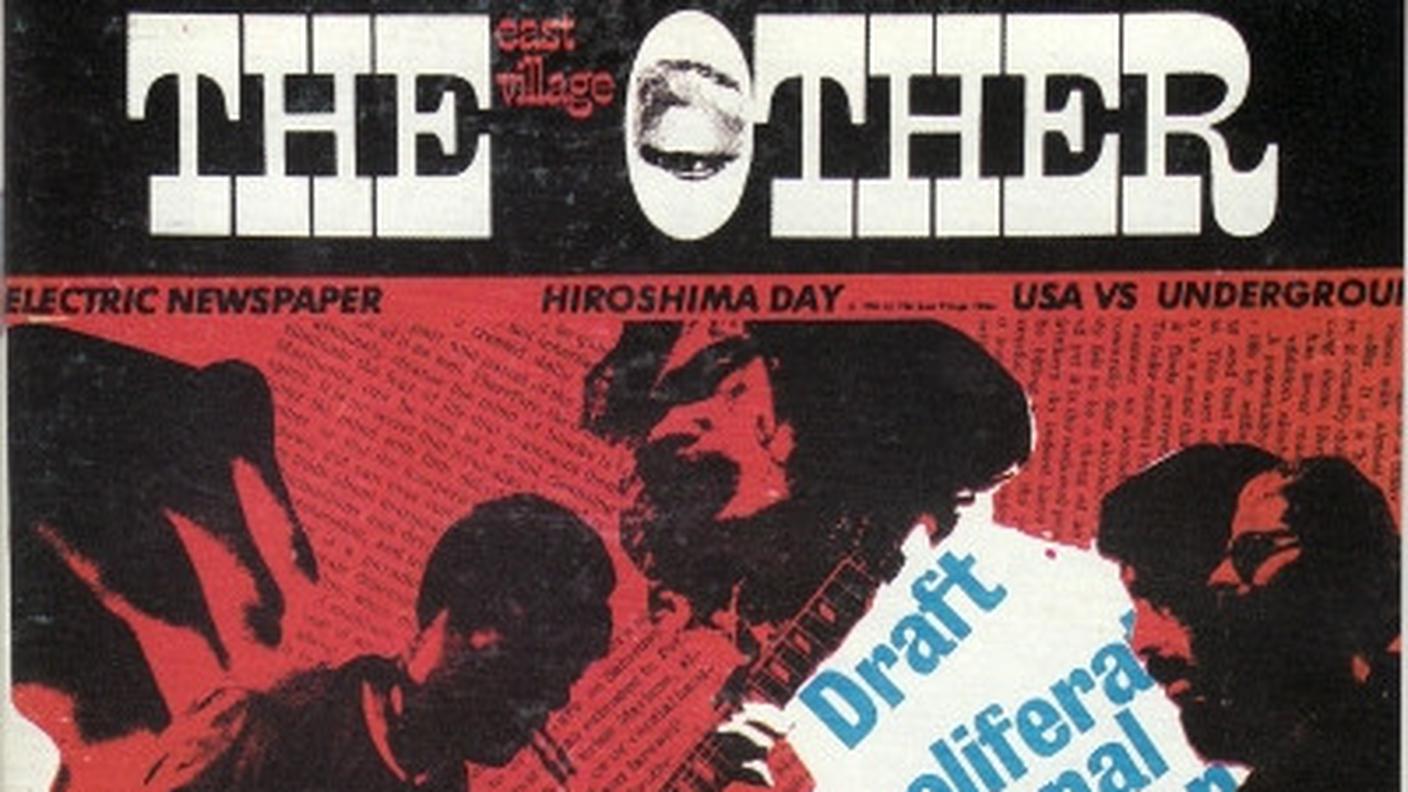 "East Village Other Electric Newspaper from Hiroshima Day" di The Fugs, ESP-Disk (copertina)