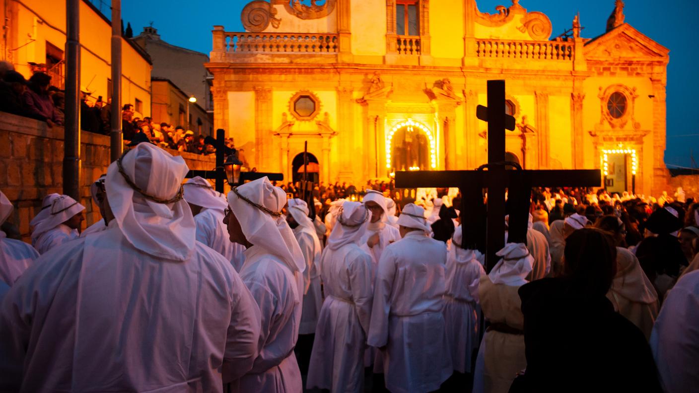 tradizionale processione del Venerdì Santo