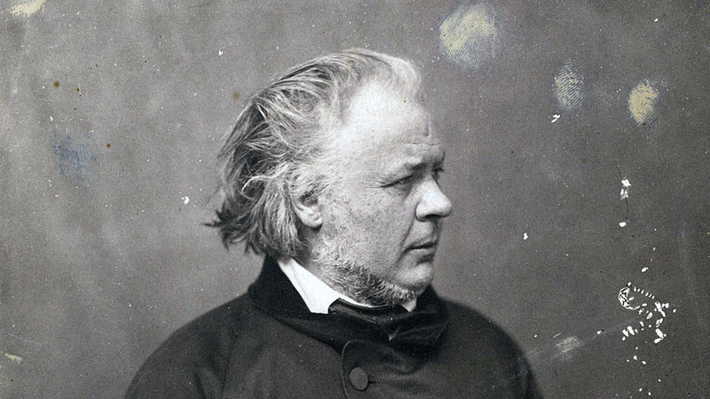 Félix Tournachon, detto Nadar, ritratto di Honoré Daumier, circa 1855