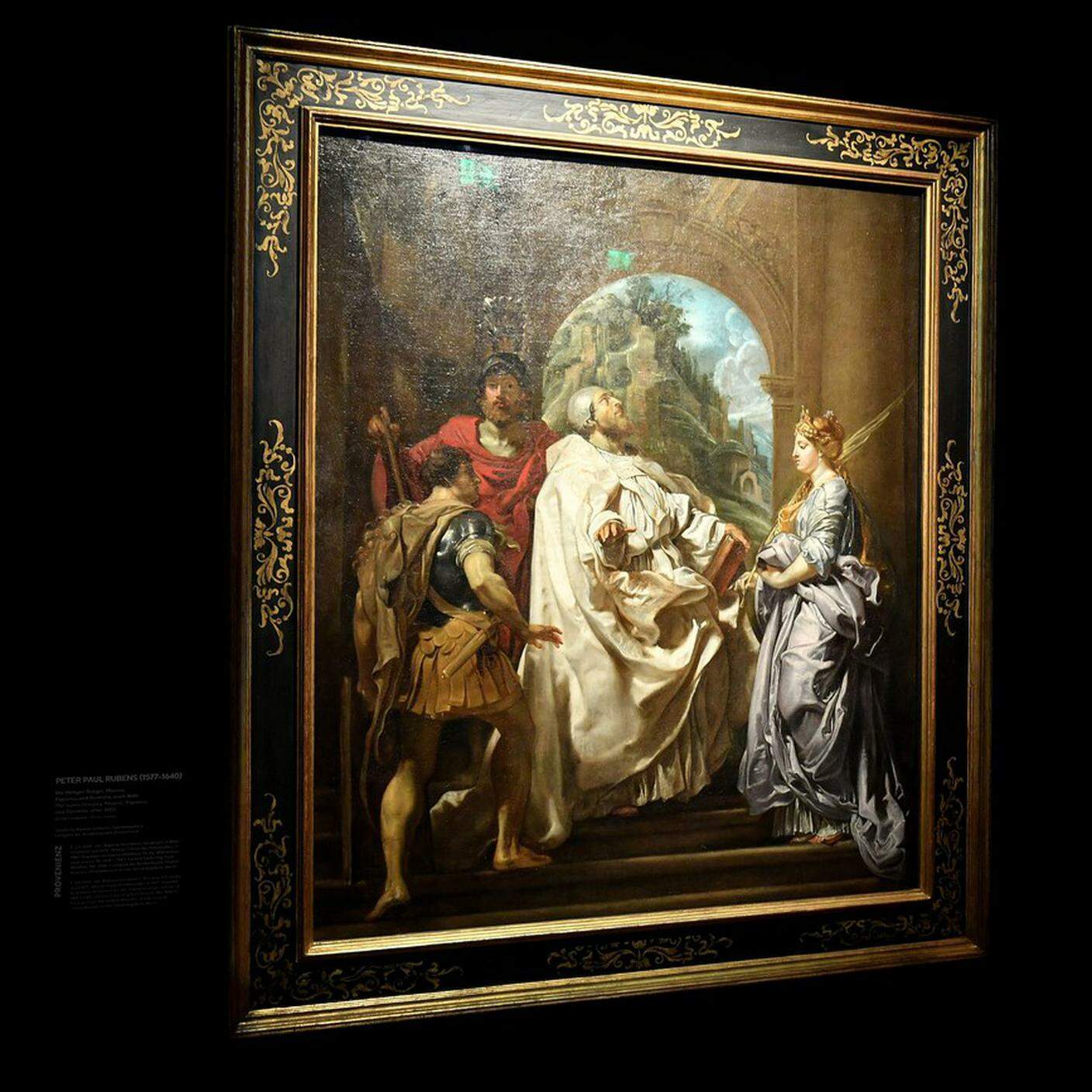 Peter Paul Rubens, "The Saints Gregory, Maurus, and Papianus and Domitilla", quadro della collezione di Cornelius Gurlitt, Keystone