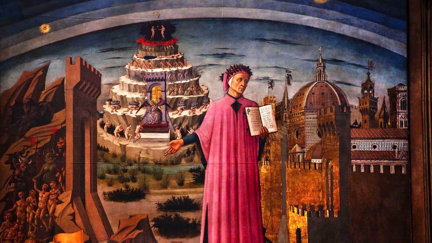 iStock-Gironi inferno Dante e il divina commedia Duomo Firenze Basilica