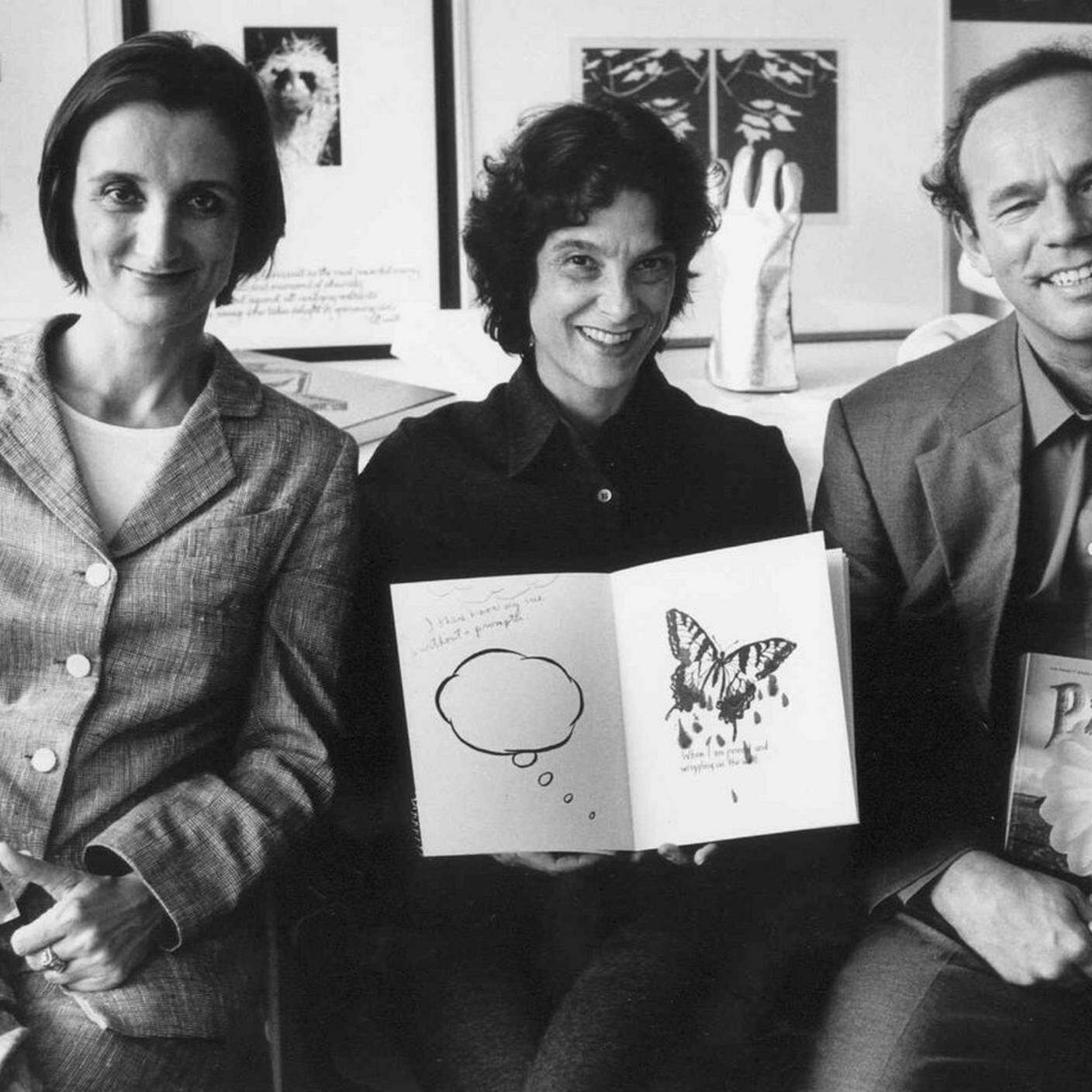 Keystone. Bice Curiger, Jacqueline Burckhardt e Dieter von Graffenried, editori della rivista d'arte "Parkett".