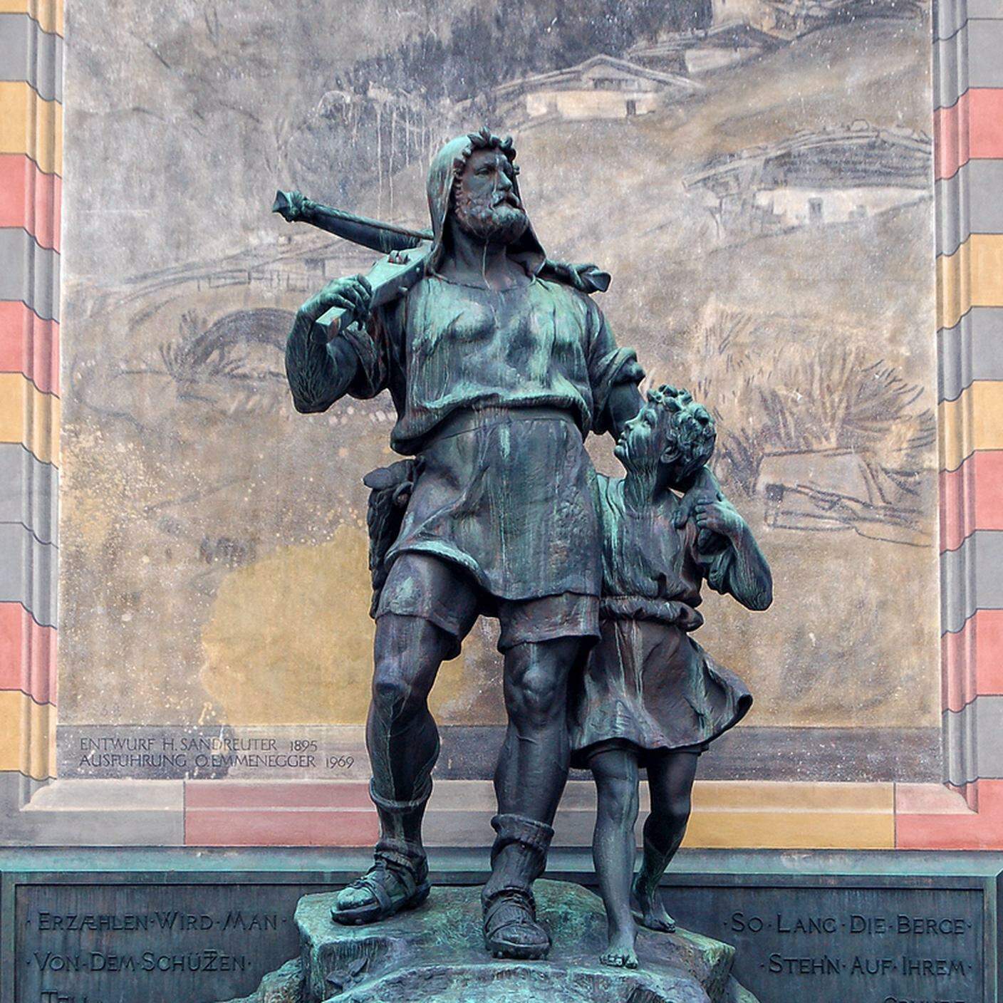 iStock-Canton Uri, Monumento commemorativo, Statua, Svizzera, Balestra