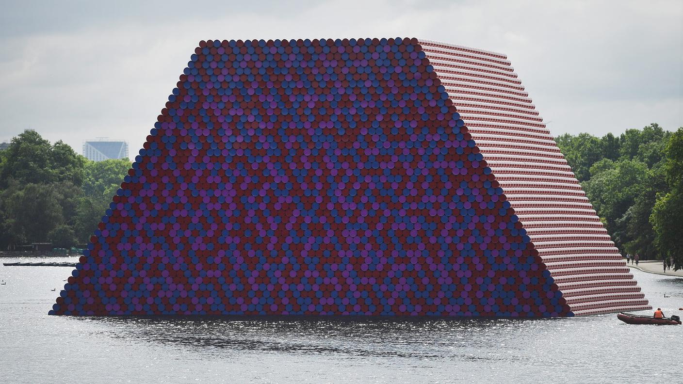 The London Mastaba: un’opera di Christo nel Regno Unito