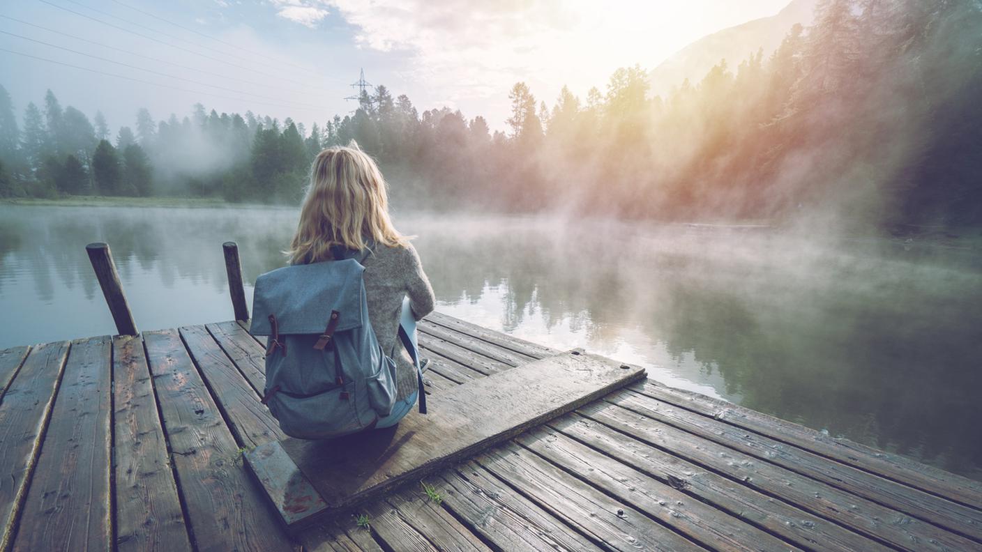 iStock-Estate, Riflesso, Escursionismo, Nebbia, Svizzera