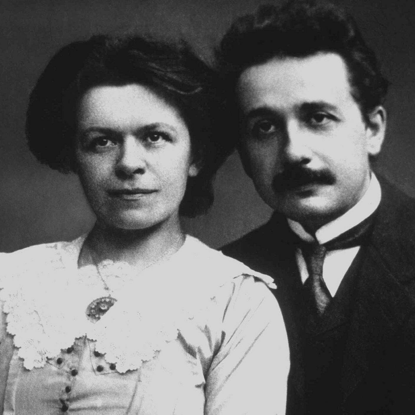 Keystone Albert Einstein e la moglie Mileva Maric nel 1910