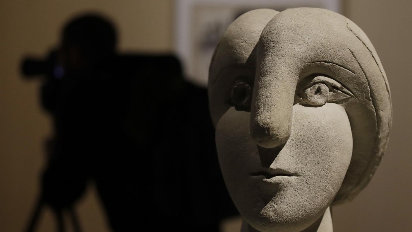 Keystone: "Busto di Donna" di Pablo Picasso, esposto nella Mostra "Picasso Metamorfosi" al palazzo Reale di Milano