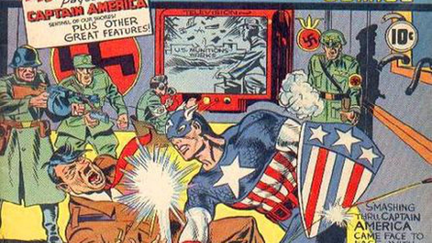 Keystone "Captain America" Comics