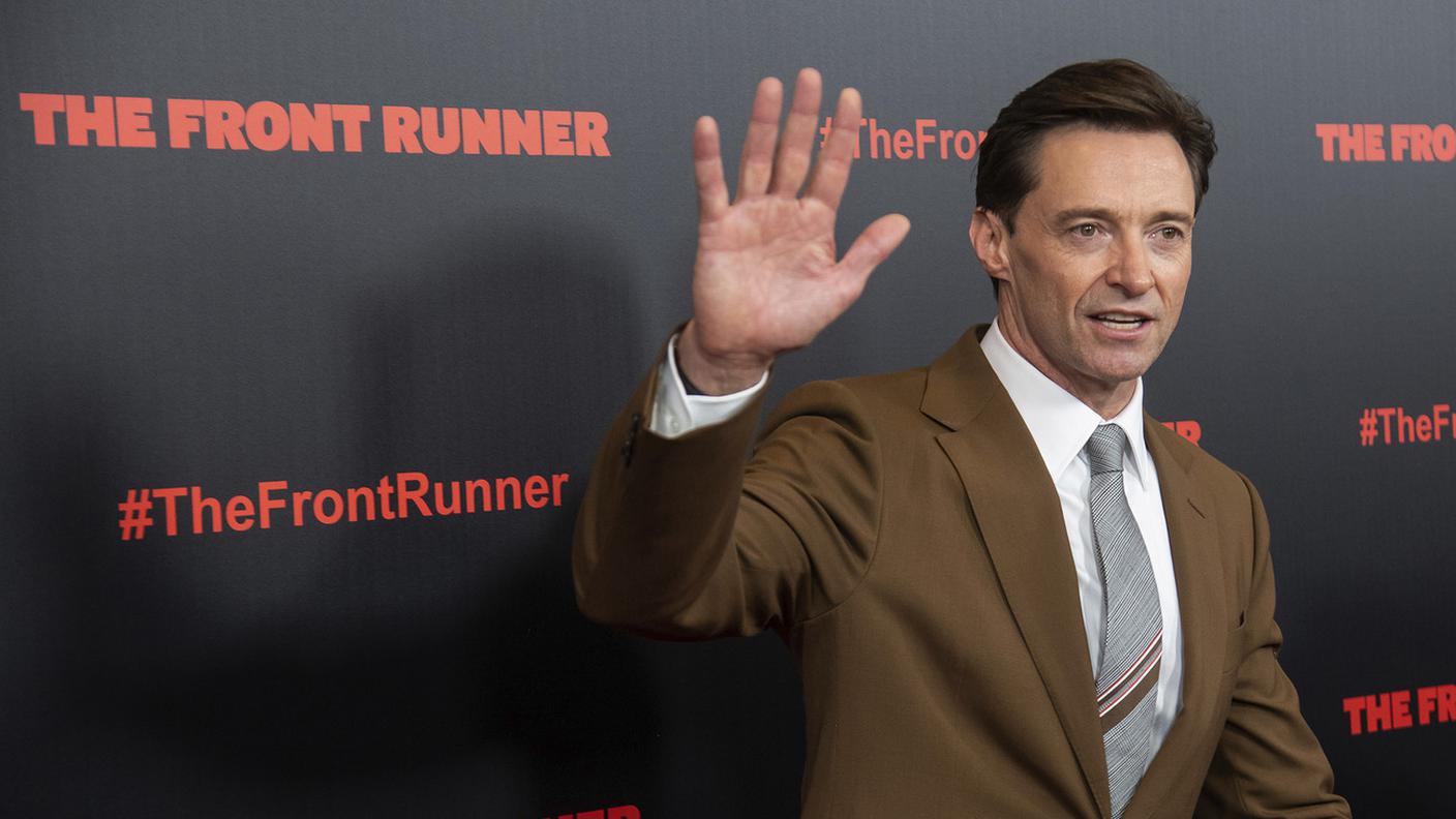 Keystone: Hugh Jackman alla premiazione de "The Front Runner"